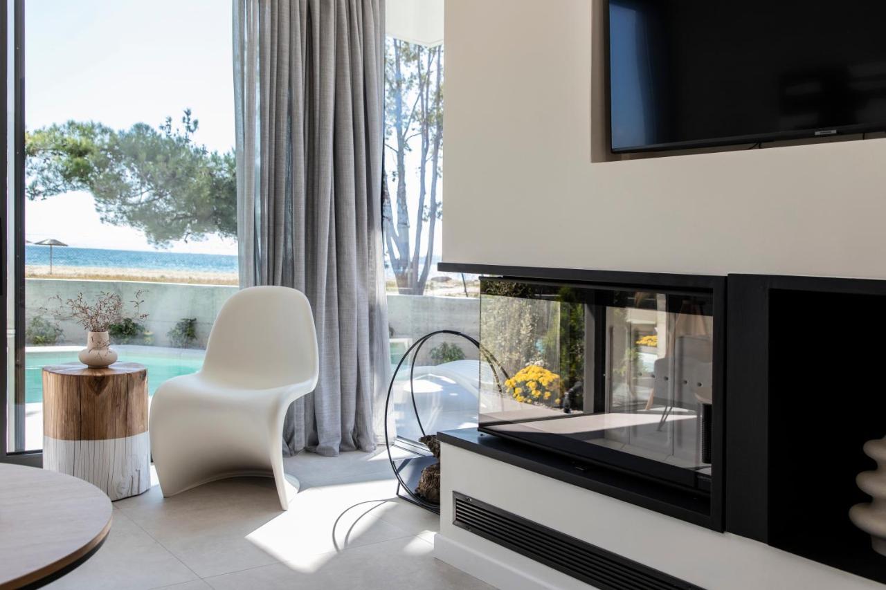 Ikies 3 Modern Eco-Friendly Private Seaview Signature Villas With A Pool Golos Dış mekan fotoğraf