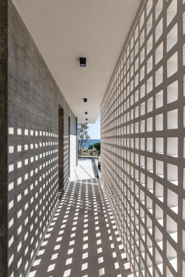 Ikies 3 Modern Eco-Friendly Private Seaview Signature Villas With A Pool Golos Dış mekan fotoğraf