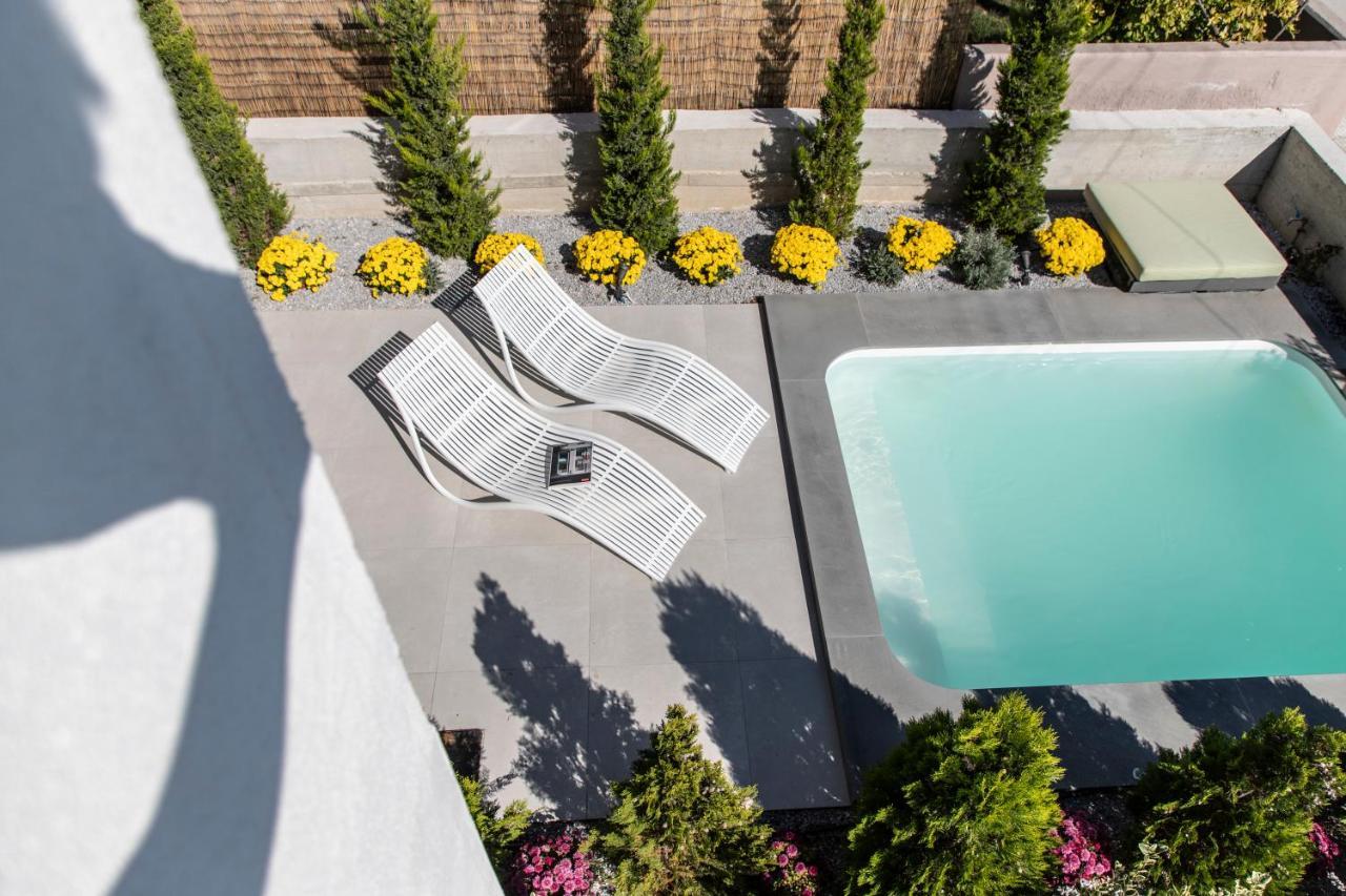 Ikies 3 Modern Eco-Friendly Private Seaview Signature Villas With A Pool Golos Dış mekan fotoğraf